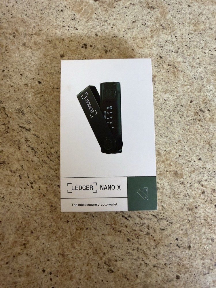Ledger Nano X Cryptocurrency Bluetooth Hardware Wallet - NEW Opened Green