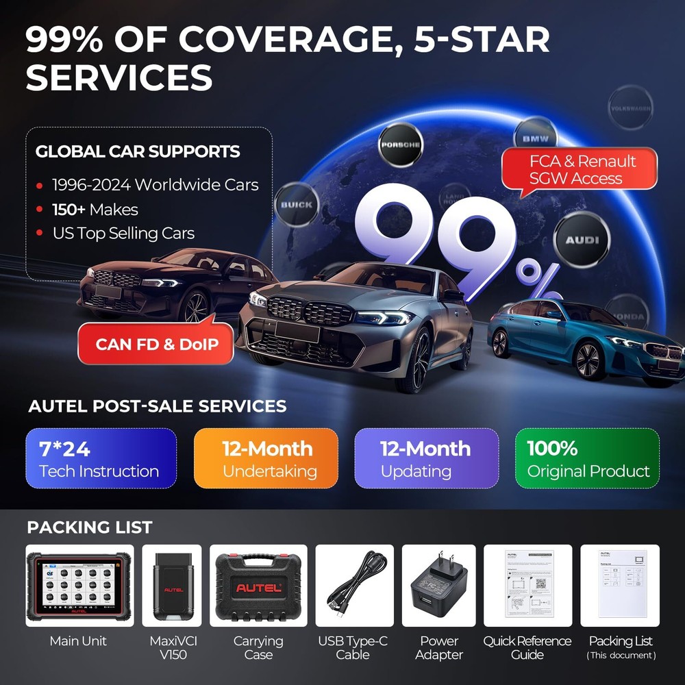 Autel MaxiPRO MP900-TS MP900TS Full TPMS Reset Programming Scanner ECU Coding