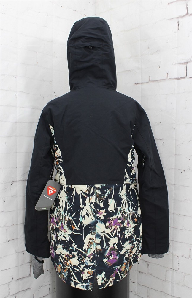 Roxy Stated Snowboard Jacket, Women's Large, True Black Superlights