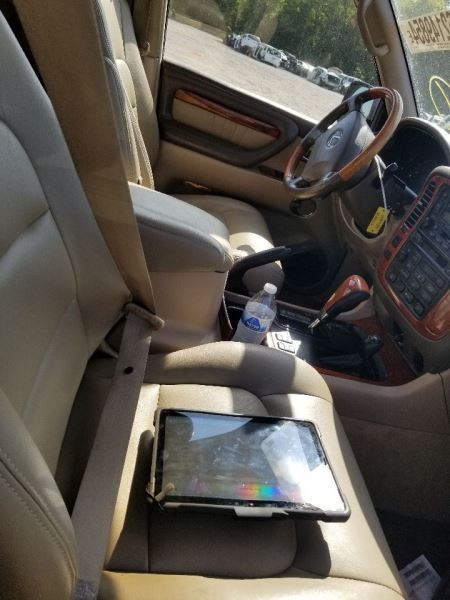 01 2001 LEXUS LX470 SRS RESTRAINT CONTROL MODULE 8917060051