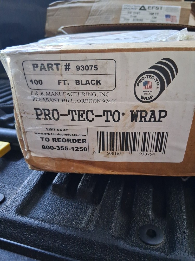 Pro-Tec-To Wrap 93075 100Ft Black