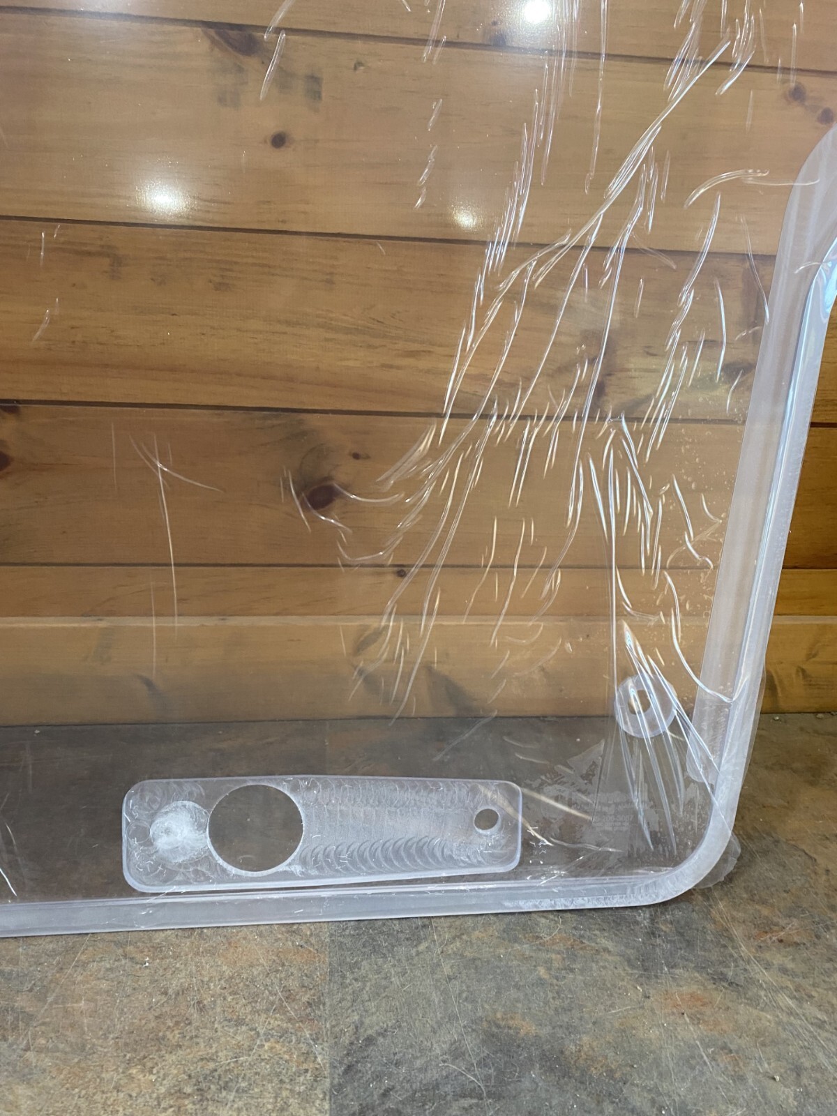 Takeuchi TL (V/R) Series Coated 1/2" LEXAN Poly Forestry Demo Door Skid Steer