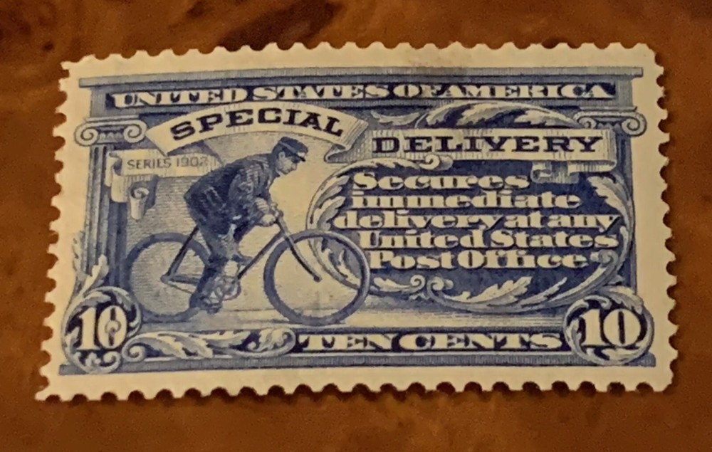 US Stamp # E8 Special Delivery OG MH