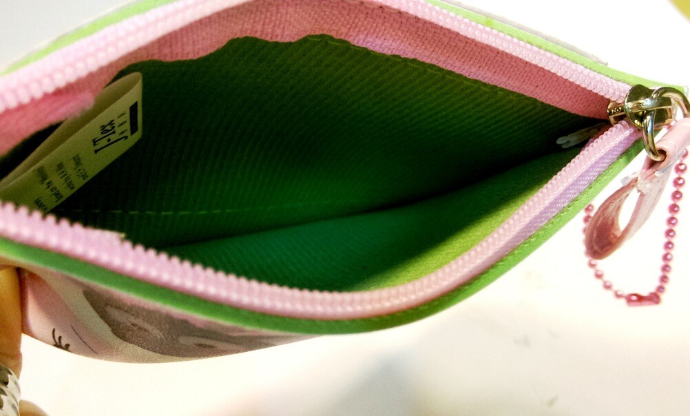 Disney Tsum Frozen Change Coin Purse ID Card Holder Pass Case Pouch Wallet Bag