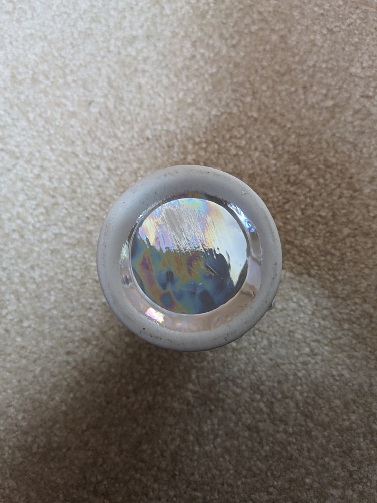 Pearlized Keepers Ceramic mini vase