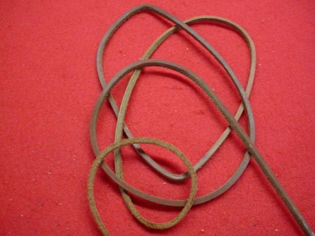 Muzzleloader Powder Horn- 11" Length- Leather Strap - Nice !! (H)