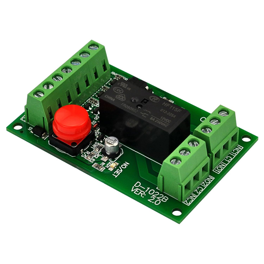Panel Mount Momentary Switch - Latching DP Pulse Signal Control