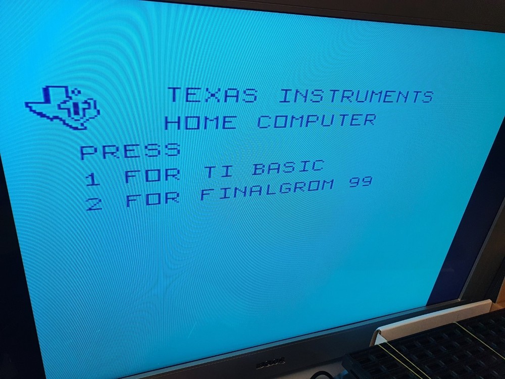 TI99/4A FinalGrom99 Cartridge for Texas Instruments TI99 SD Card Reader