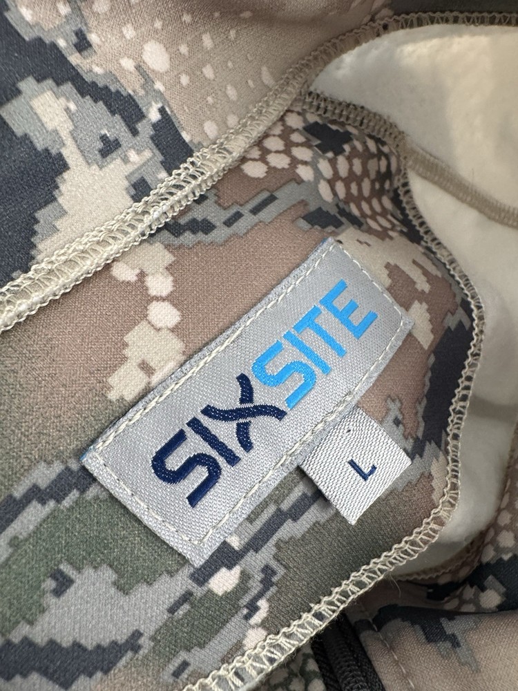 SIXSITE - Pullover Camouflage Embroidered Tactical L Sweater Jacket - EXCELLENT