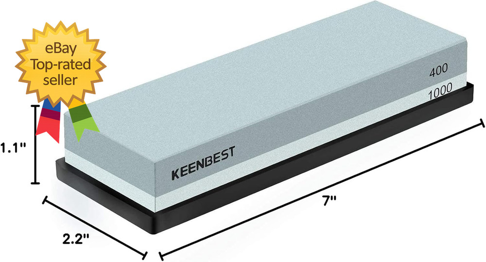 Grit Premium Material Sharpening Stone 2 Side Whetstone Set Kitchen Knives Sharp