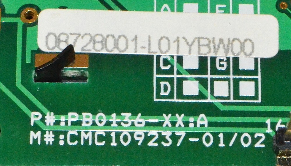 CCT Brand LED Display Panel (For Bunn Control Assembly) *New* PB0136-XX:A