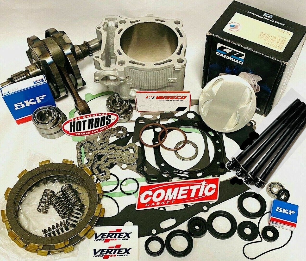 09-12 Honda CRF450R CRF 450R Complete Motor Engine Rebuild Top & Bottom End Kit