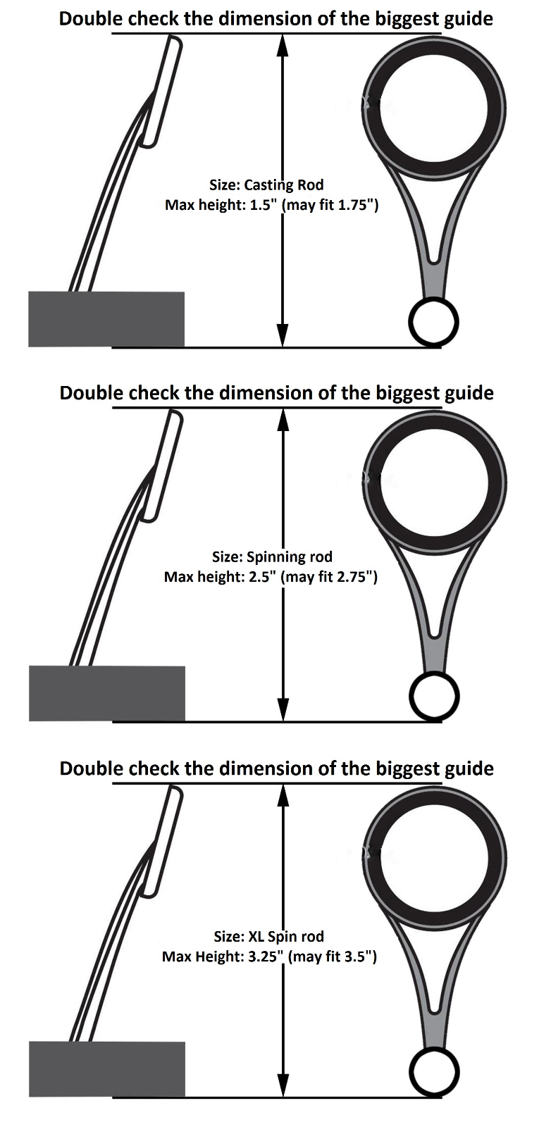 Reaction Tackle Fishing Rod Cover/ Rod Sleeve/ Rod Sock (2-Pack)