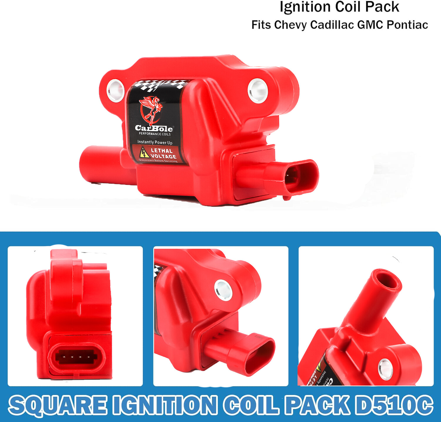 8* Ignition Coil+Spark Plug+Wire set For 5.3L 6.0L 6.2L Chevy Silverado 1500 GMC