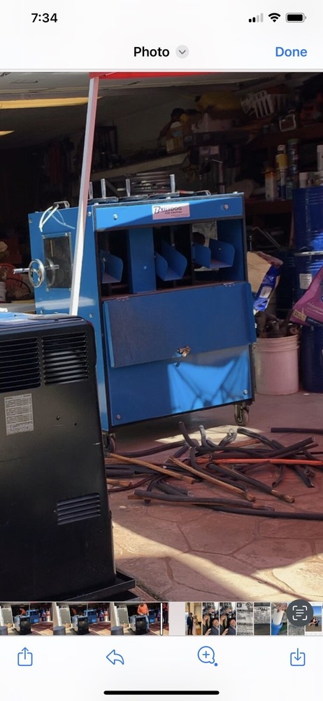 wire stripping machine used