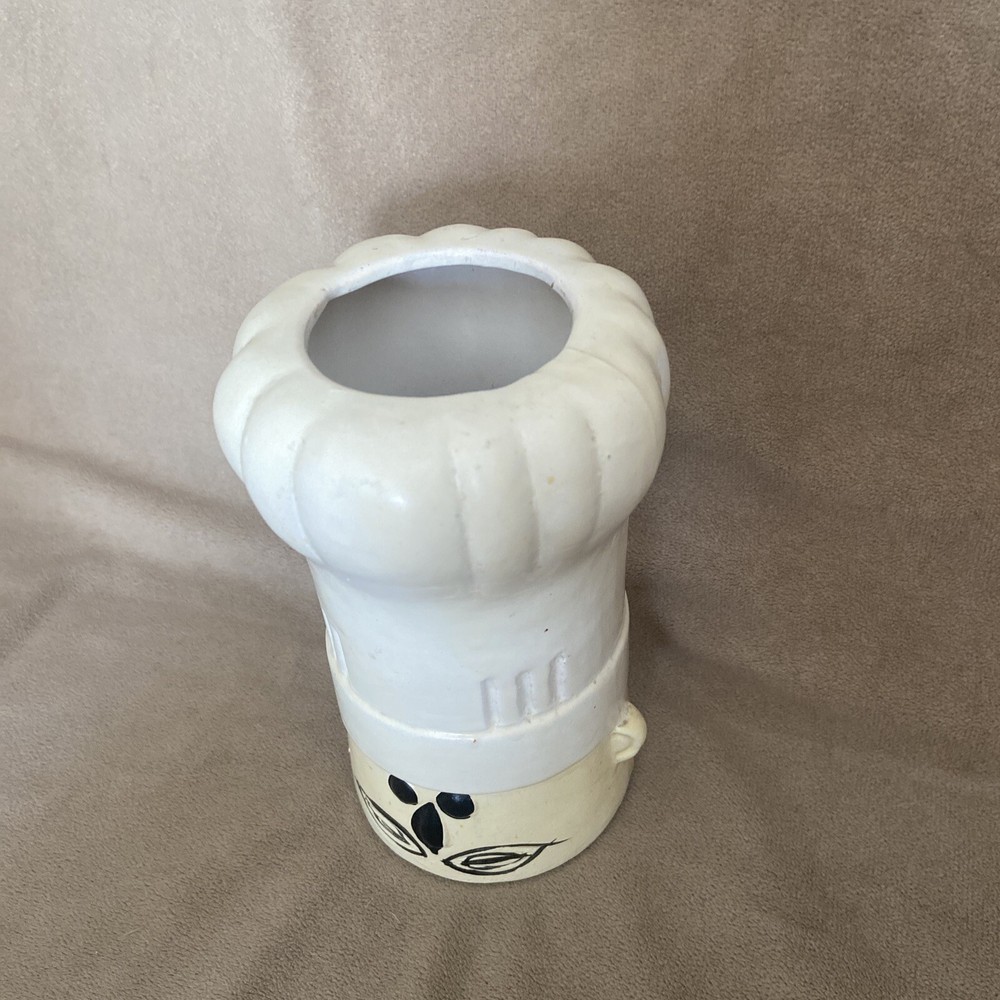 Chef Kitchen Utensil Holder 6” Tall