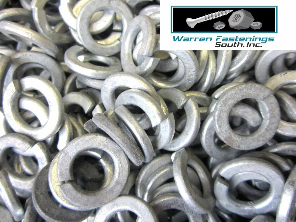 1/2" Lock Washers Hot Dipped Galvanized 500 Pieces