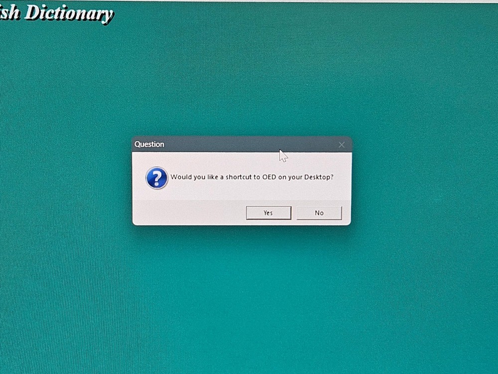 Oxford English Dictionary Version 3.1.1 CD-ROM 2 CDs with installation code