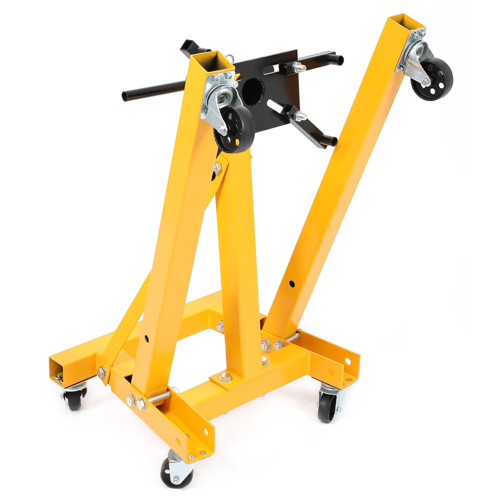 2000lb Steel Rotating Engine Stand with 360 Degree Rotating Head & Folding Frame