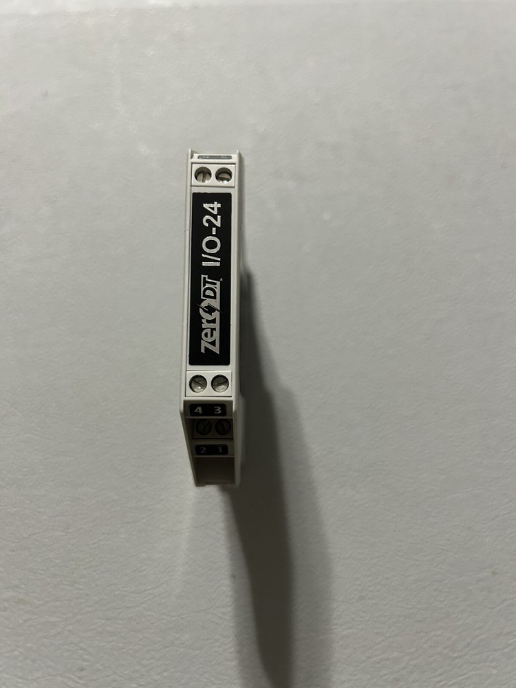 ZeroDT I/O-24 Current Loop Din Rail Mount Surge Protector. New Open Box