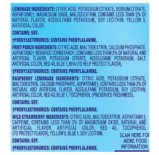 Crystal Light Powdered Drink Mix Variety Pack (60 Ct.)