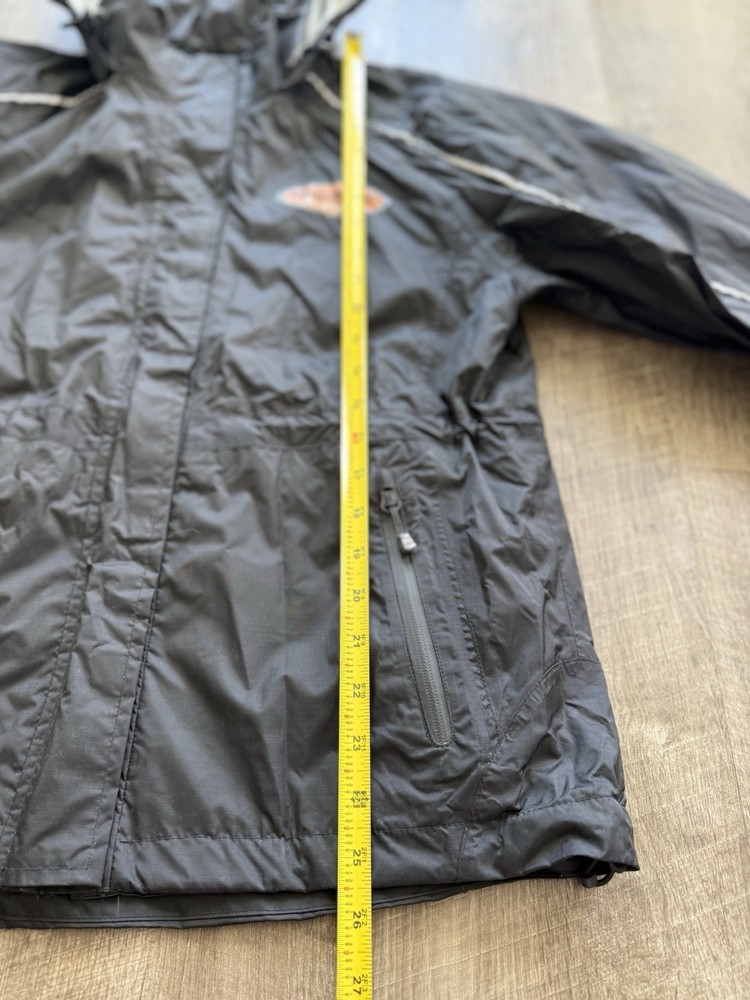 Harley Davidson Medium Rain Waterproof Coated Reflective Jacket Motorcycle