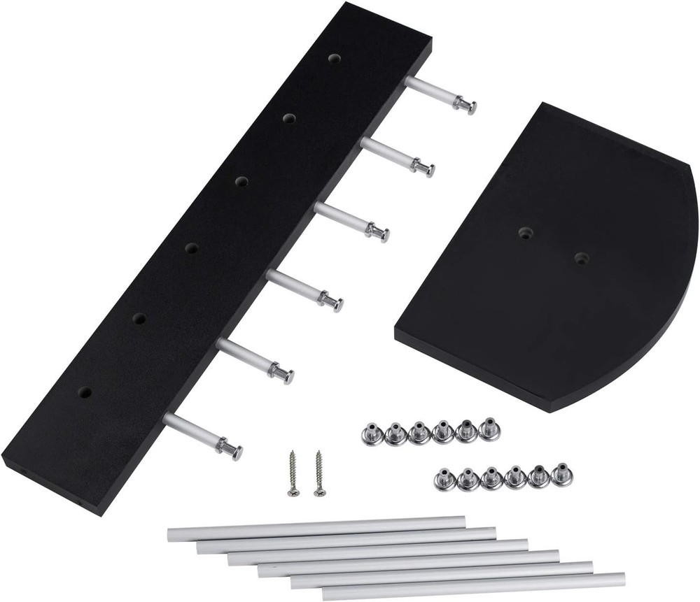 Polmart Sunglass / Eyewears Display Stand, Black, Single Tower, 6-Pair Capacity
