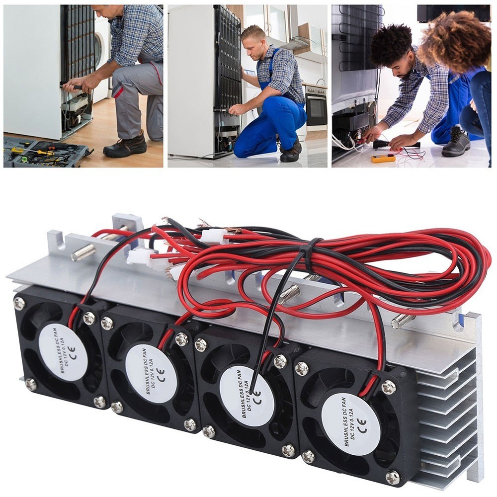 Efficient Thermoelectric Peltier Cooler for Water Cooling Solution 12V