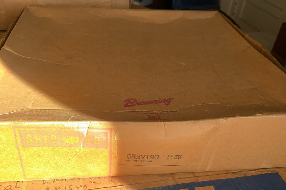 6R3V190 Browning Split Taper Sheave