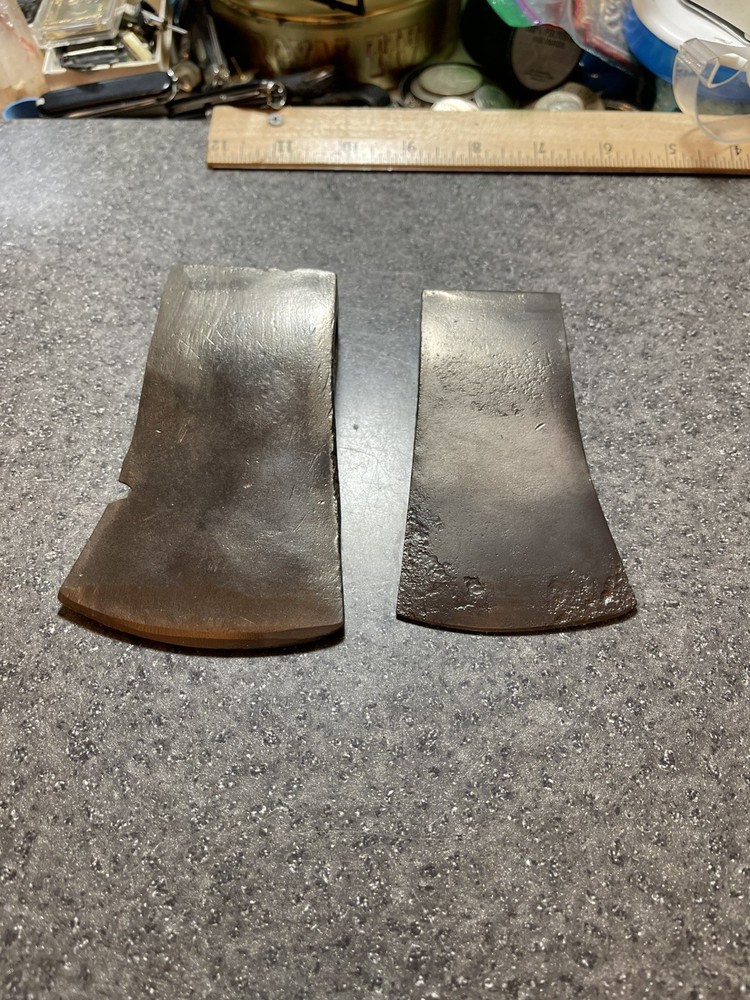 2 VTG Axe Hatchets Camping Woodsman