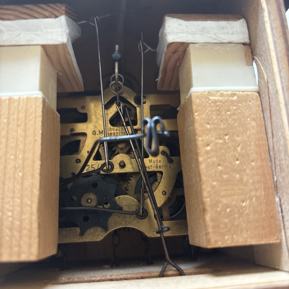 august schwer cuckoo clock - Decent Shape - Needs parts and Repairs