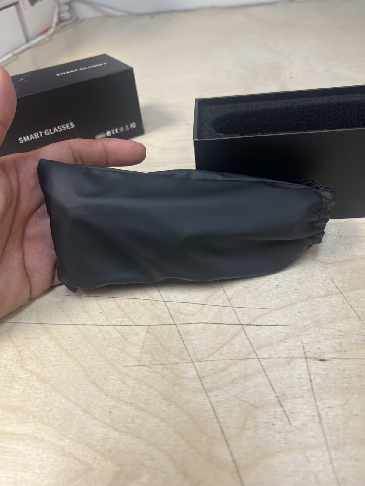 Smart Glasses with Camera WiFi Transmission AI Intelligence New Open Box