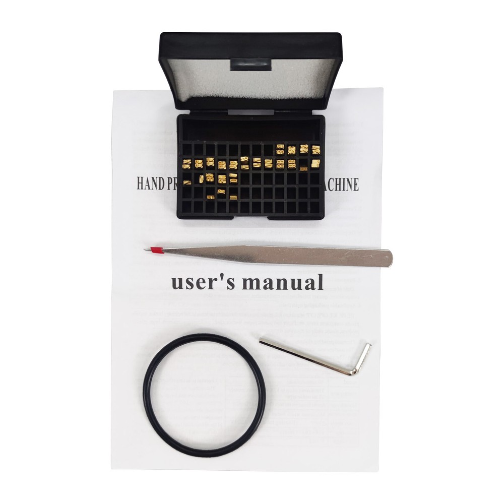 DY-8 Manual Hot Stamping Machine Ribbon Coding Date Batch Character Code Printer