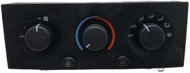Used A/C Selector Switch fits: 2002 Volvo 80 SERIES EEC 3 electrical plugs head