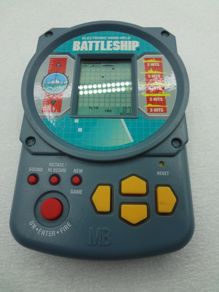 Battleship Milton Bradley Electronic Handheld Game
