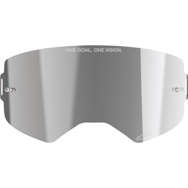 Alpinestars Supertech Replacement Goggle Lens | Silver Mirror