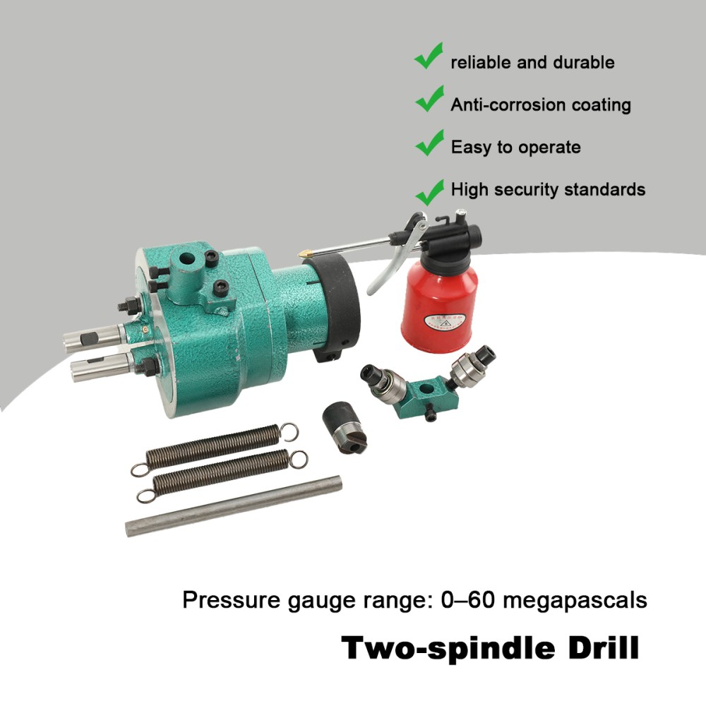 Two-spindle Drill Automatic Tapping Machine For Max Drilling 7mm Speed Ratio 1:1