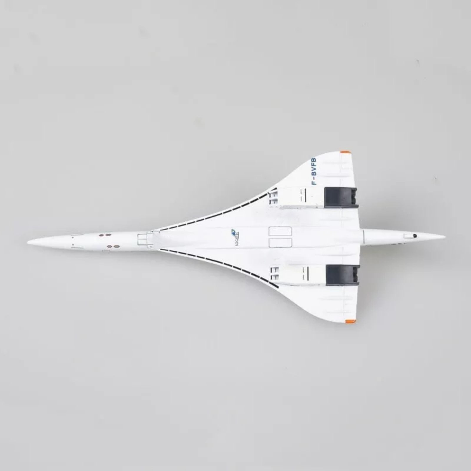 16cm Diecast Alloy Air France Concorde Plane Model 1:400 Scale Toy Collection