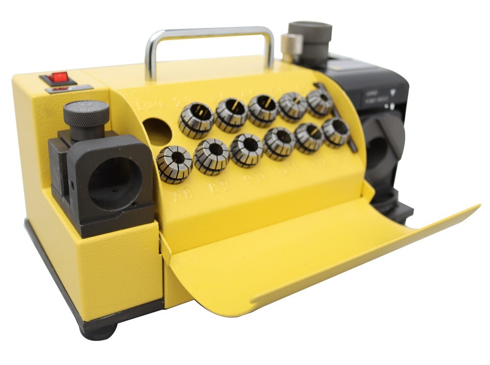 110V ф3-ф13 Drill Bit Grinder 11 Collets Precision Grinding Machine Easy Operate