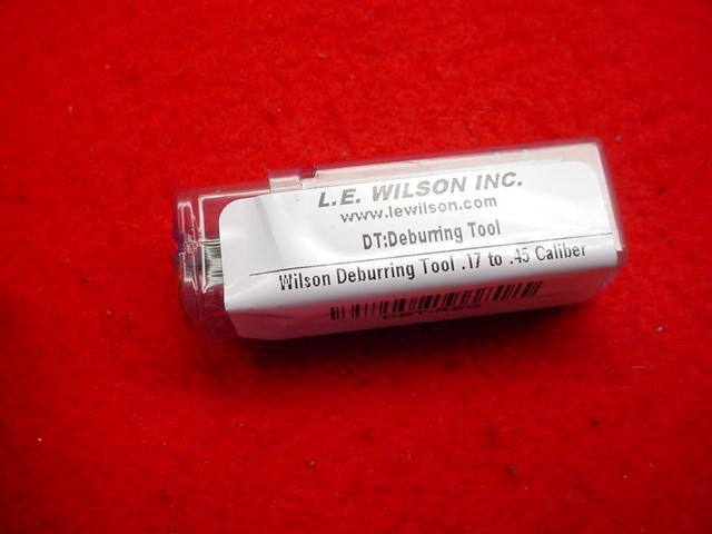 L.E. Wilson- Case Deburring Tool- .17 to .45 Cal.- Nice !! (B)