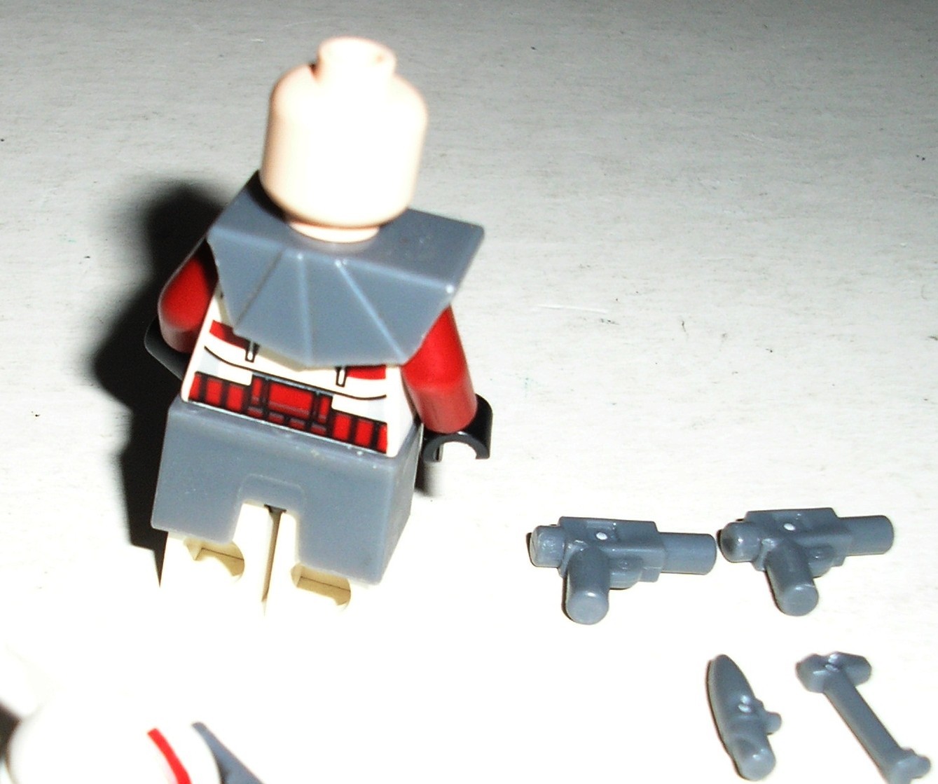 Lego Star Wars COMMANDER FOX CLONE TROOPER (Phase 1) Minifigure 7681 *Authentic*