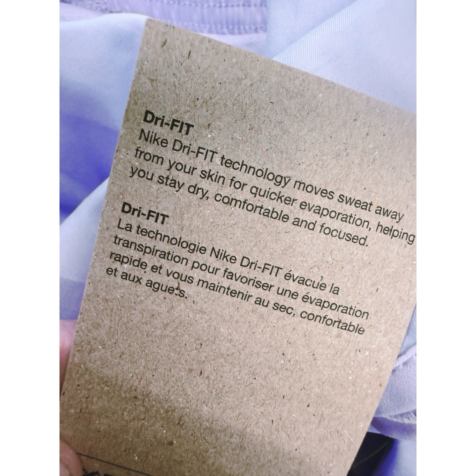 NWT Nike Dri-FIT Tempo Running Purple Athletic Shorts, Size XL