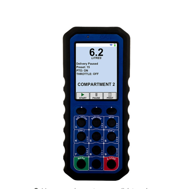 Base FHSN1500HH ProControl 3 Remote E-Stop RFID Fleet Fueling Controller