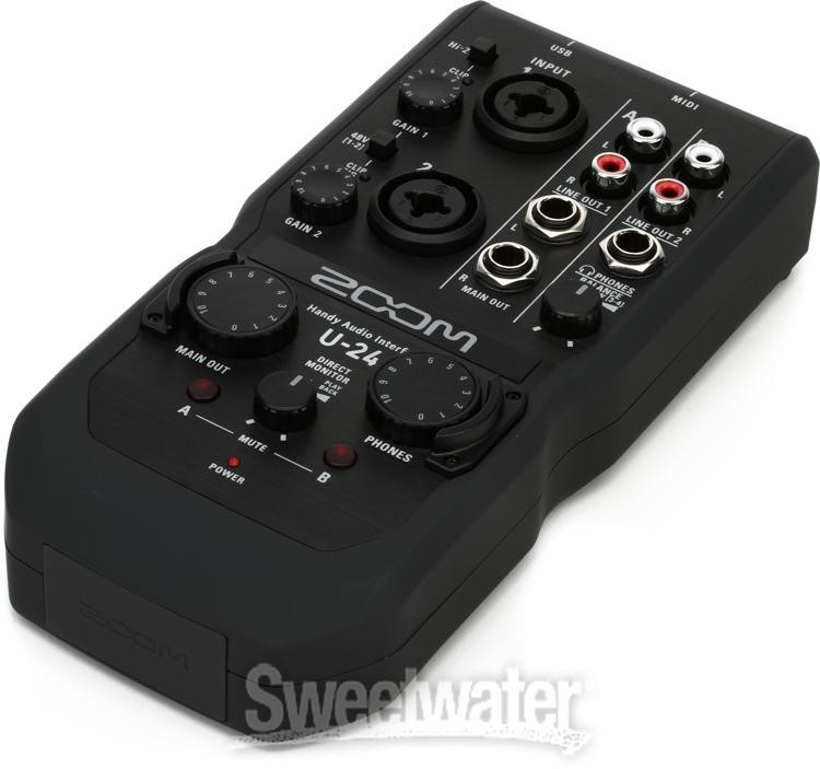 Zoom U-24 Handy Audio Interface