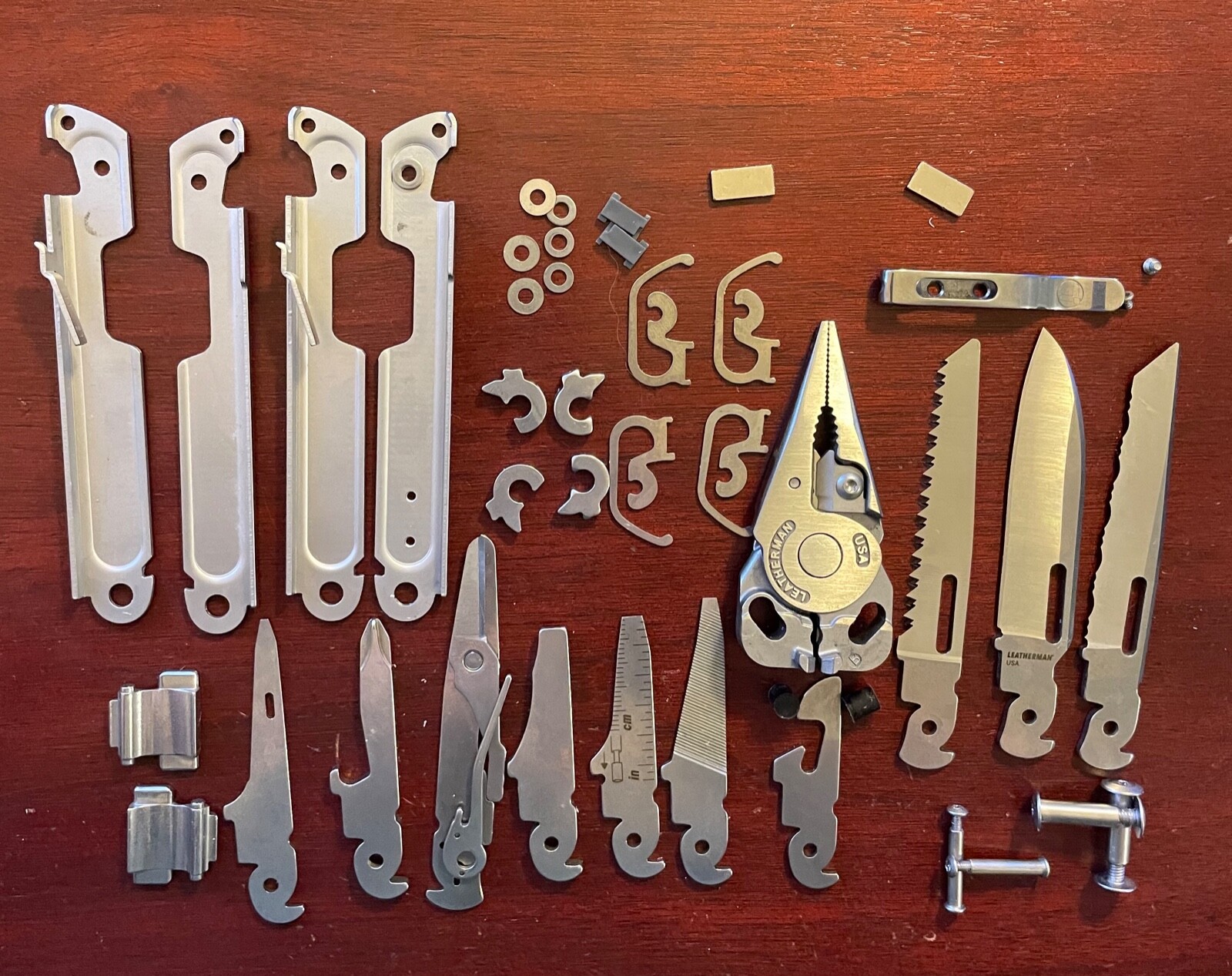 Discontinued! NEW Leatherman Free P4 Parts: 1 Part for repairs or mods, like ARC