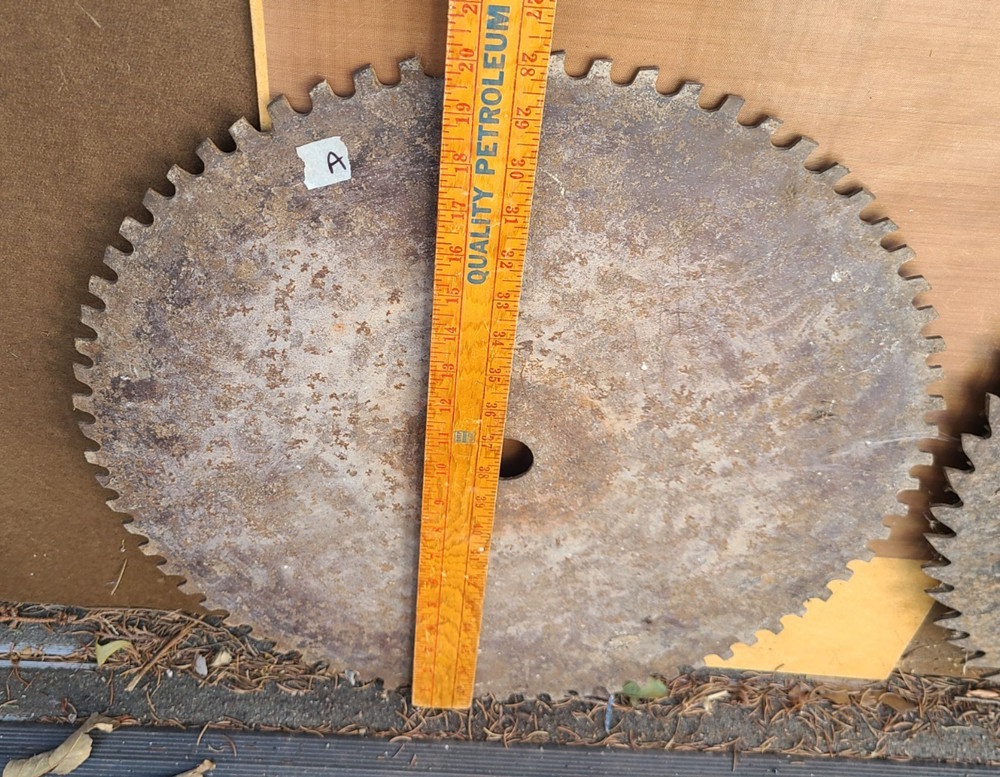 20" Saw Mill Blade Rustic Decor