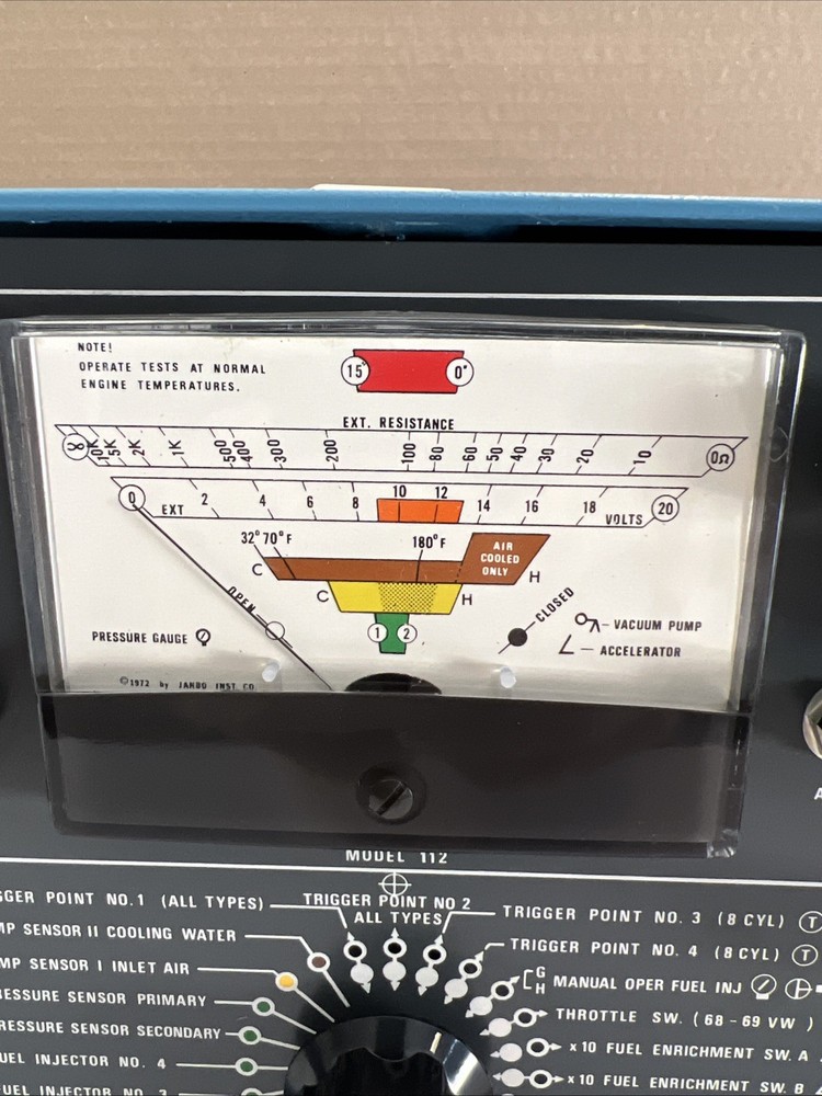Janbo Electronic Fuel Injection Analyzer