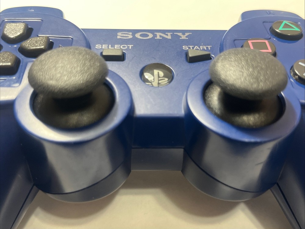 Sony PS3 DualShock 3 Wireless Controller – Deep Blue OEM Original Tested