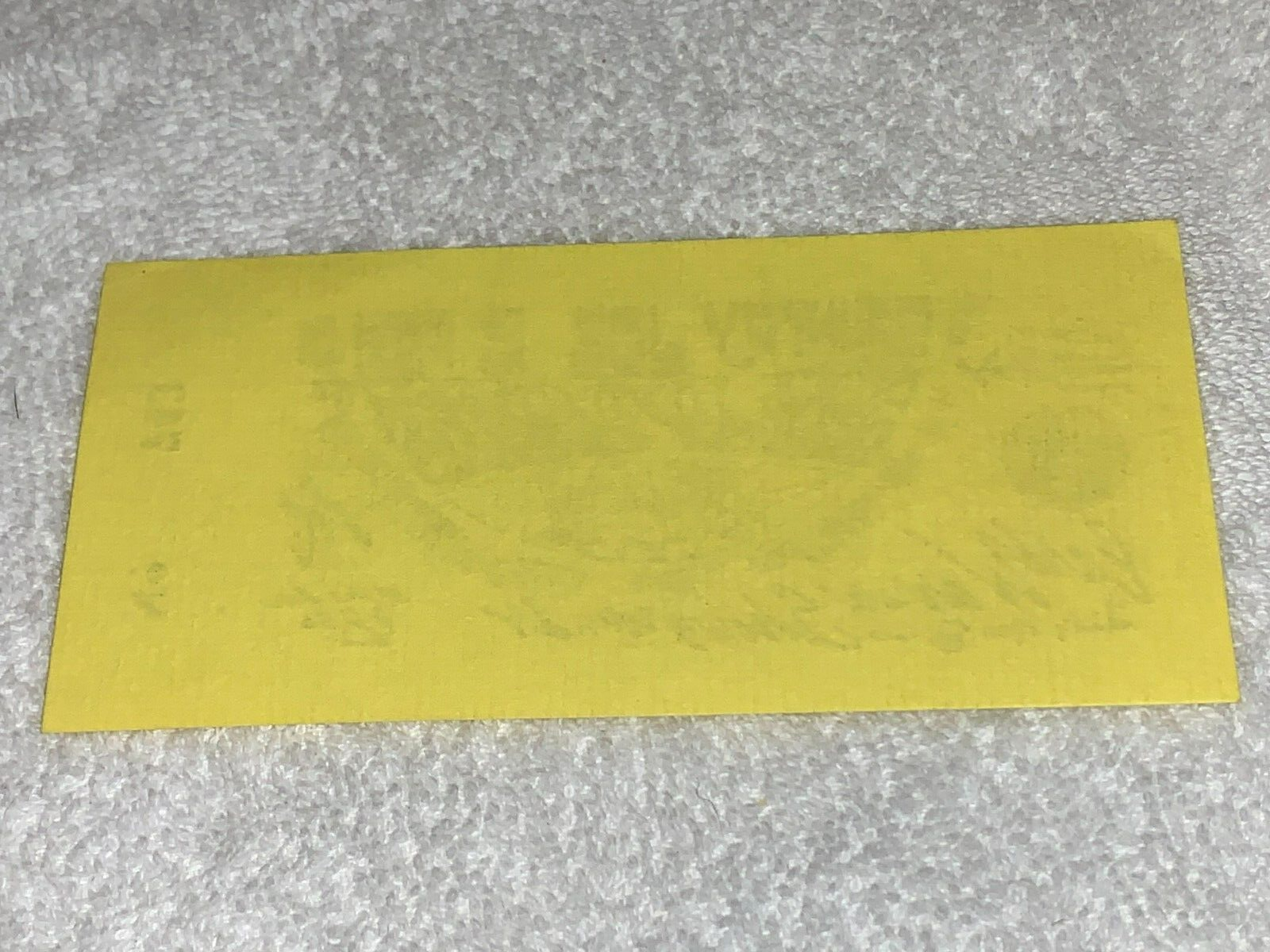 THE DOORS ORIGINAL 1967 UNUSED TICKET JIM MORRISON SANTA BARBARA Ephemera USA