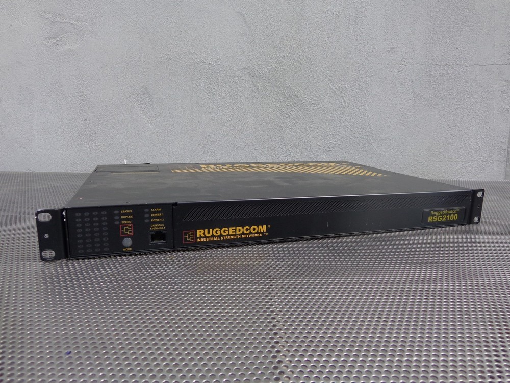 Ruggedswitch RSG2100-R-RM-48-HI-TX01-TX01 RUGGEDCOM NETWORK Rugged switch